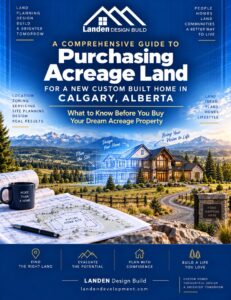 Comprehensive Guide to Purchasing Acreage Land for a New Custom Built Home in Calgary, Alberta